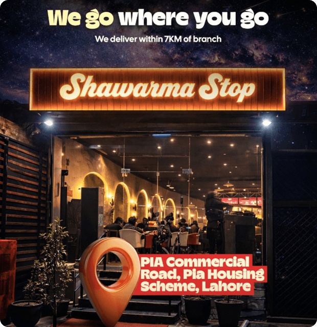 Shawarma Stop branch exterior